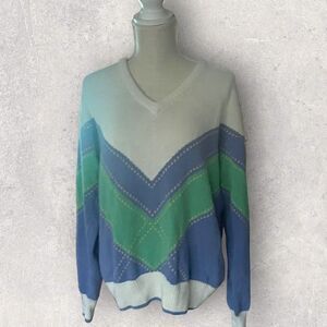LA Mode | EUC Vintage Acrylic Sweater Size Large